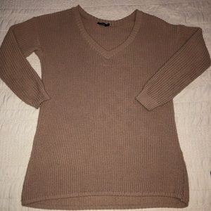 Nude oversized sweater